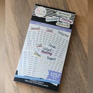 Happy Planner Sticker Book Hand-Letter Basics